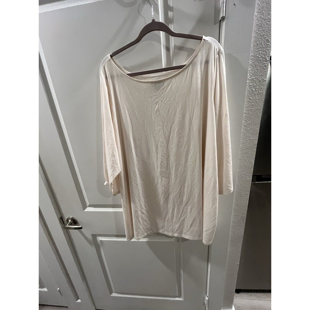 J Jason Wu Women’s Sz 5X Long Sleeve Gold Color Blouse(C)